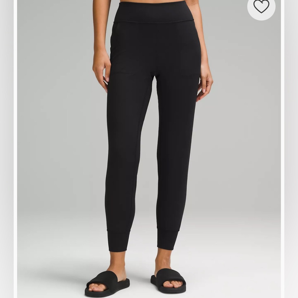 lululemon align jogger, black 
,size 4